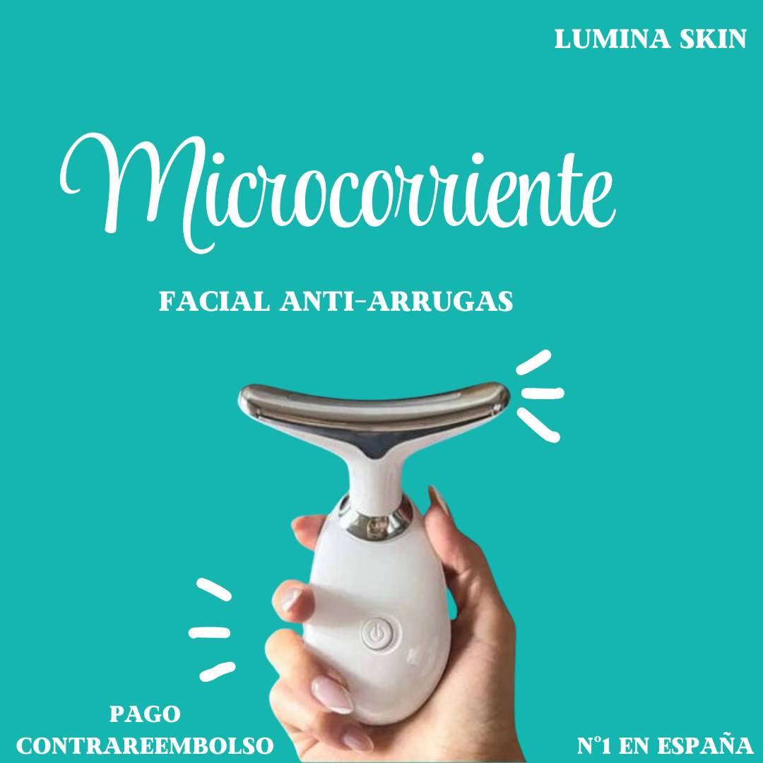 Masajeador Facial microcorriente y luz led| Lumina Skin - Lumina Skin